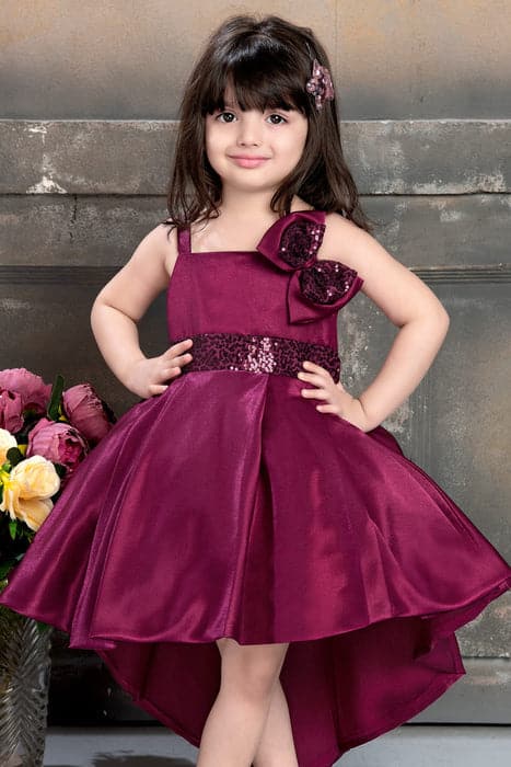 Childbird Rani Silk High Low Princess Birthday Dress