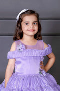 Childbird Purple Color Kids Baby Frock